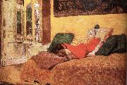 Edouard Vuillard Lucy s black France oil painting artist